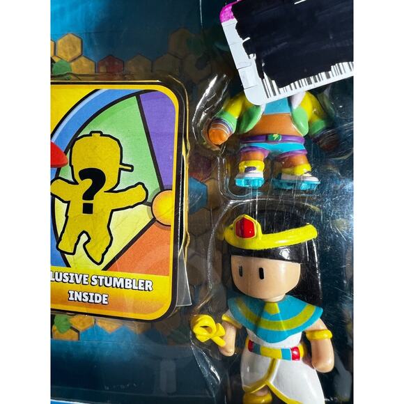 Stumble Guys Set 5 Action Figures Mystery Stumbler Cleopatra Velocit Noheart Mr - Picture 7 of 15